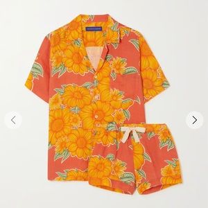 Desmond & Dempsey linen pajama set